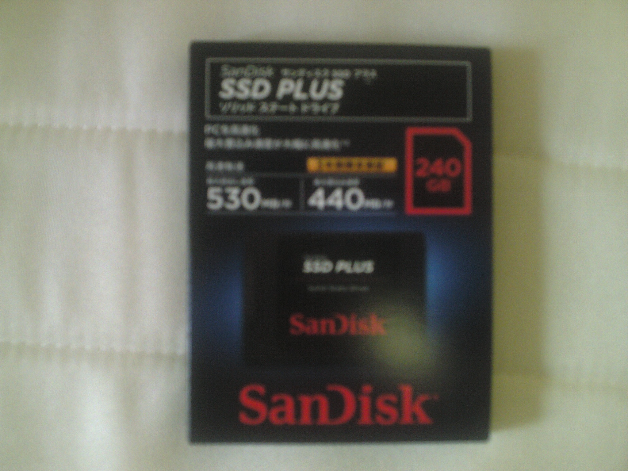 SDSSDA-240G-J26 サンディスクSSD PLUSシリーズ 240GB購入・写真-5